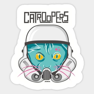 Catroopers Sticker